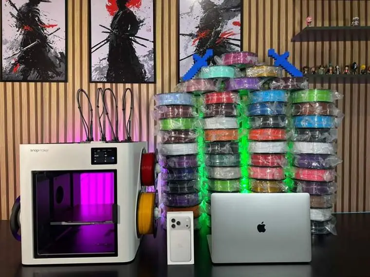 Todos os prêmios da 3ª edição: impressora Snapmaker U1, iPhone 18 Pro Max, MacBook Pro e 100 kg de filamento